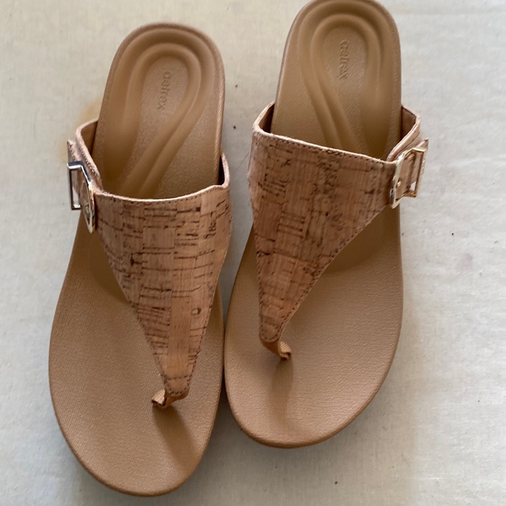 Artrex Wedge Sandals . These were never worn and new. I bought them last year.